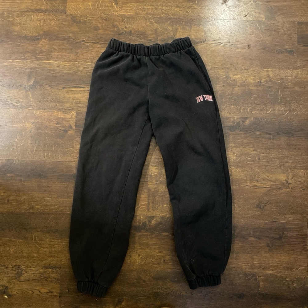 Black Kids Jogger Pants